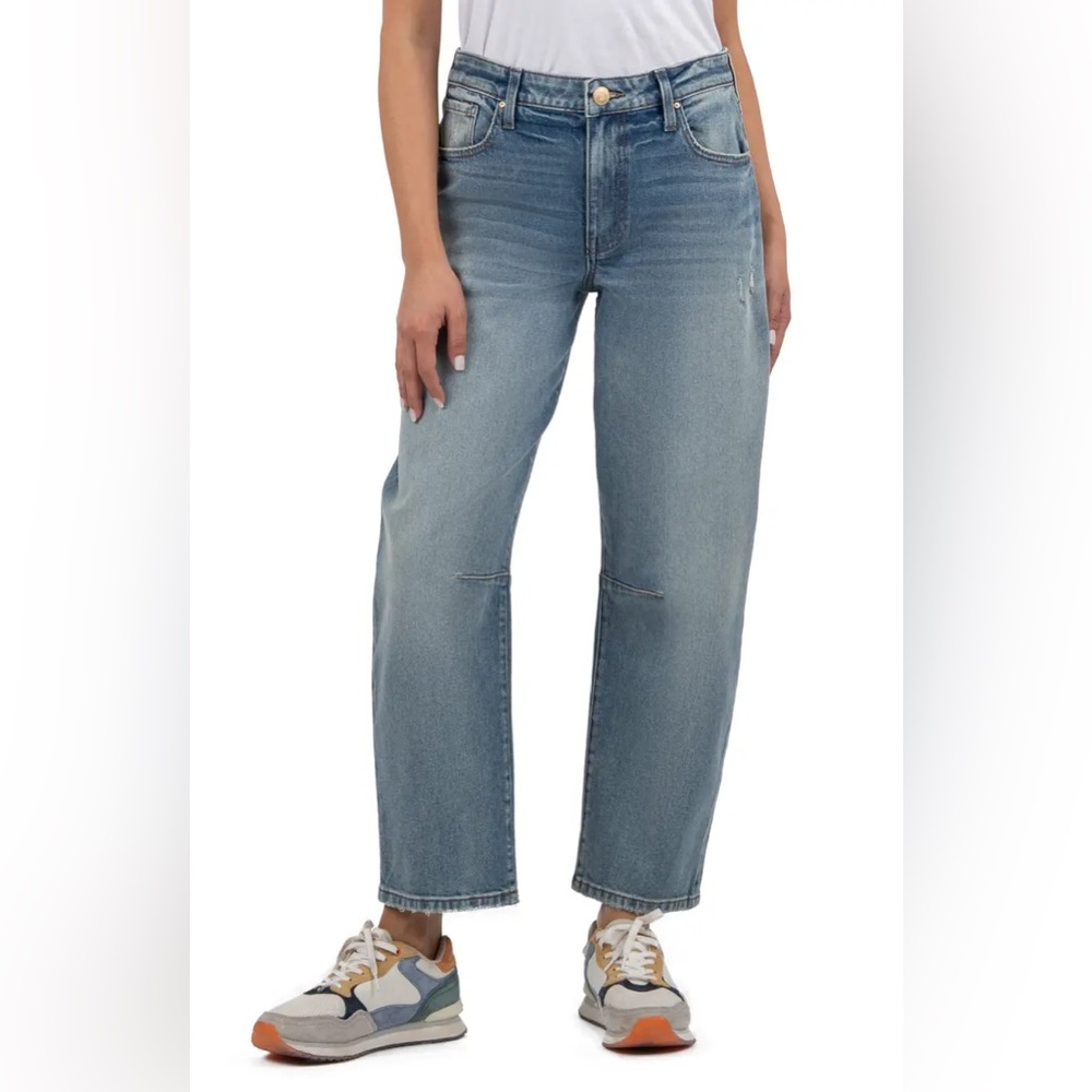 Kut Ashley Slouchy Barrel Jeans